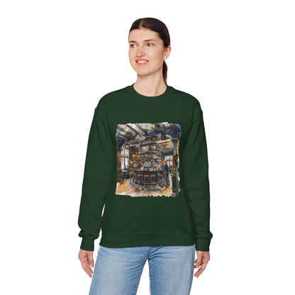 Unisex Heavy Blend™ Crewneck Sweatshirt - Traditional Taverns - The Cozy British Pub