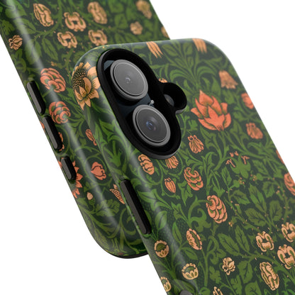 Crimson Leaf Whirl – Phone Case - Tough Cases