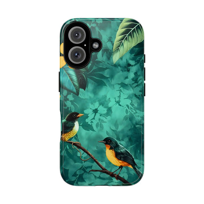 Tough Cases Phone Case - Elegant Bird Design, Nature Lover Gift, Wildlife Art, Tropical Decor, Eco-Friendly Accessory