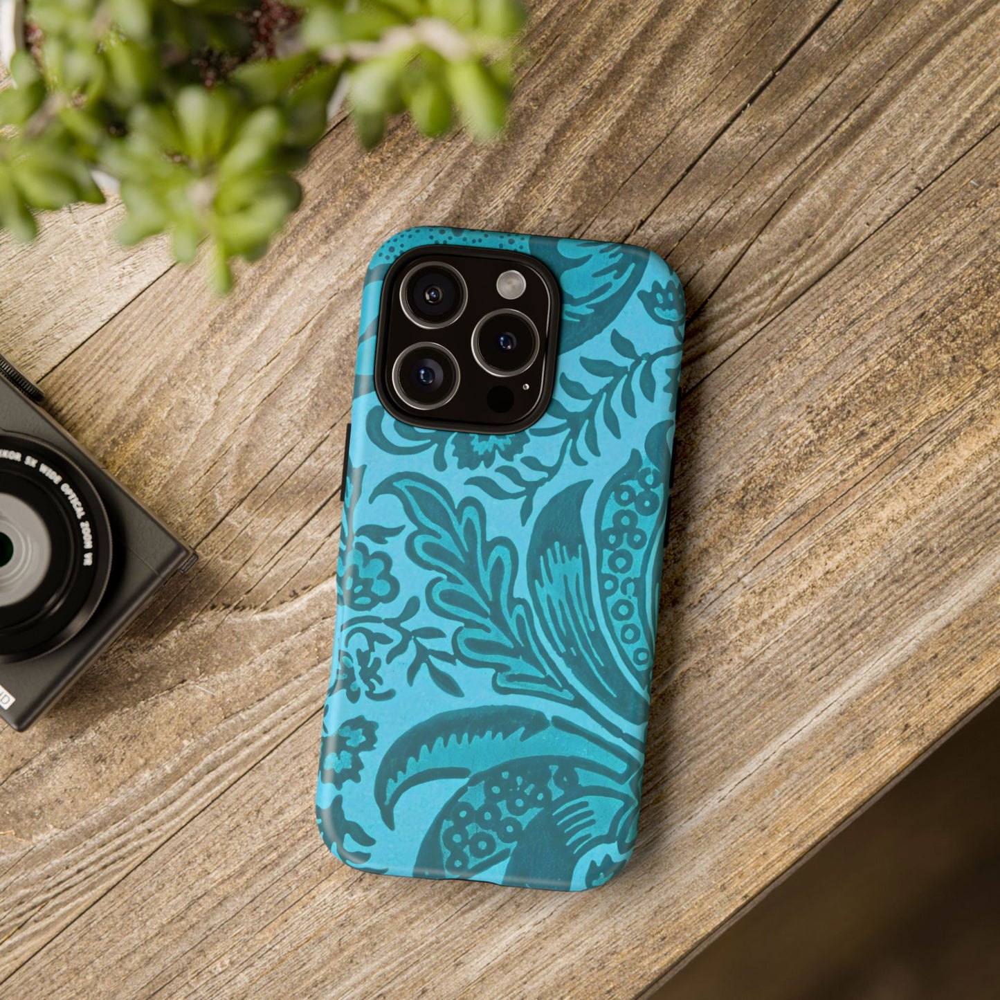 Tough Cases Floral Phone Case, Boho Chic Cover for Smartphones, Unique Gift for Her, Trendy Tech Accessory, Perfect for Personalization