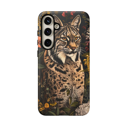 Wildlife Phone Case with Lynx Design, Tough Cases, Animal Lovers Gift, Nature Inspired Accessories, Unique Tech Protection