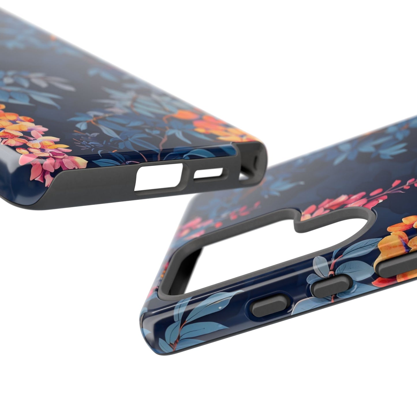 Floral iPhone Case, Tough Phone Cover, Gift for Her, Nature Lover Accessory, Spring Decor, Unique Floral Design