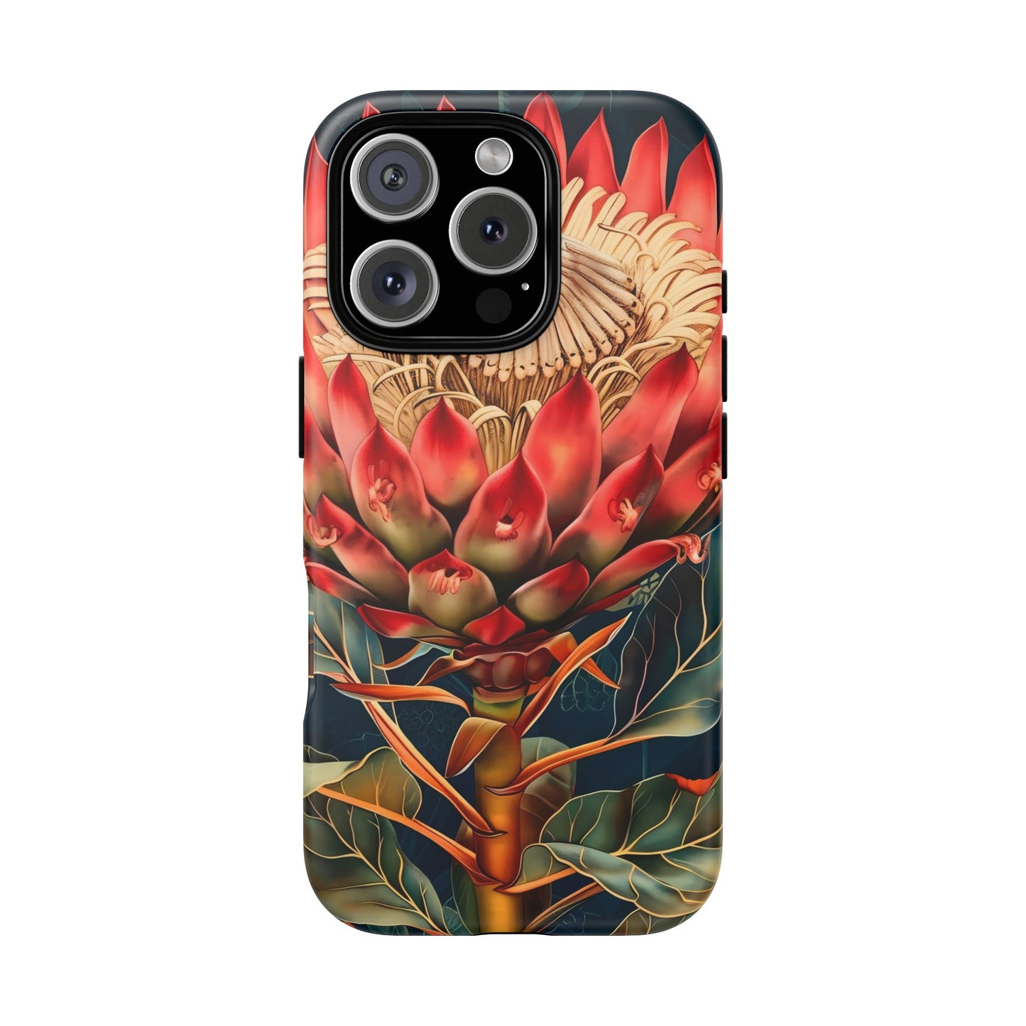 Tough Cases: Vibrant Floral Phone Case, Tough Phone Covers, Floral Art Cases, Nature Design Accessories, Gift for Nature Lovers