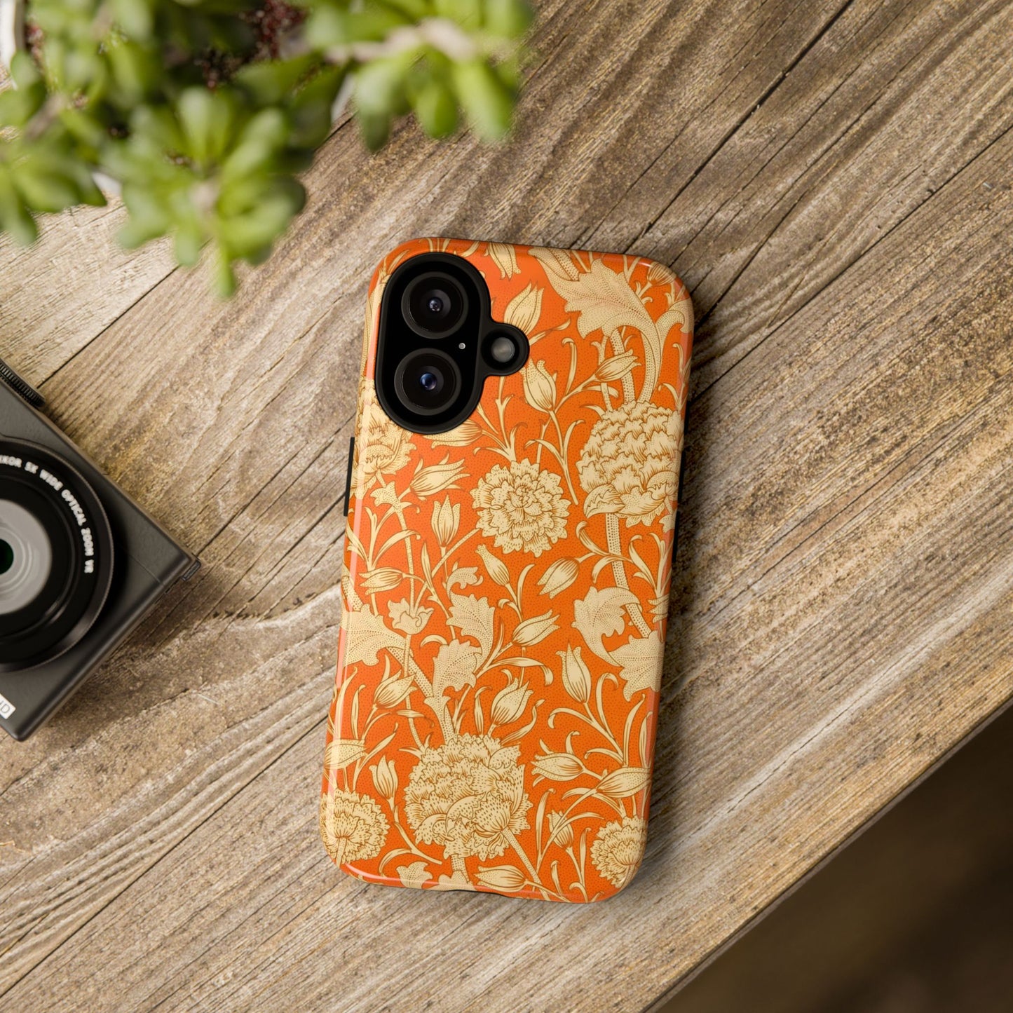 Floral Phone Case, Vibrant Tough Cases for Garden Lovers, Stylish Protection, Gift for Birthdays, Spring Decor, Unique Design