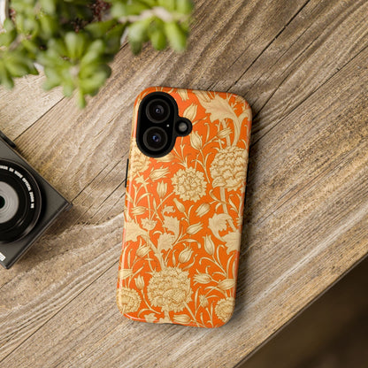 Floral Phone Case, Vibrant Tough Cases for Garden Lovers, Stylish Protection, Gift for Birthdays, Spring Decor, Unique Design