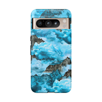 Mountain Wave Phone Case - Adventure Gear, Outdoor Gifts, Stylish Cases, Trendy Accessories, Nature Lovers