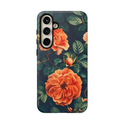 Floral Phone Case, Tough Cases for Nature Lovers, Botanical Design, Phone Protection, Gift for Her, Trending Floral Accessories