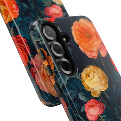 Floral Phone Case, Tough Cases for Phone Protection, Gift for Flower Lovers, Floral Designs, Spring Decor
