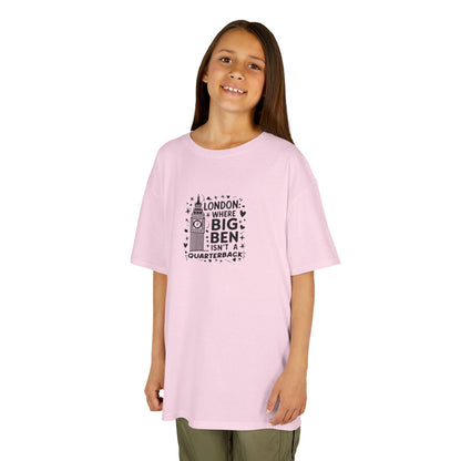 Kids  Graphic Tee -  London where Big Ben isn't a quarterback