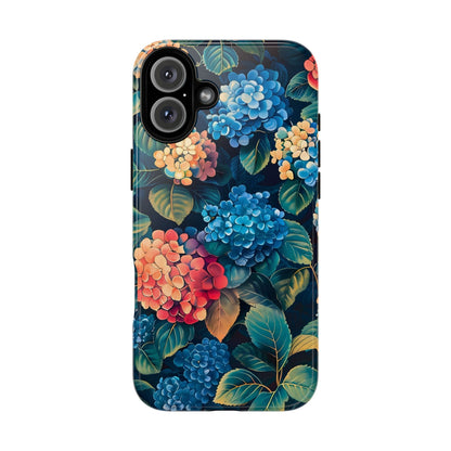 Floral Phone Case, Stylish Tough Case for Gardener Gift, Flower Lover Accessory, Pretty Floral Design, Protective Case