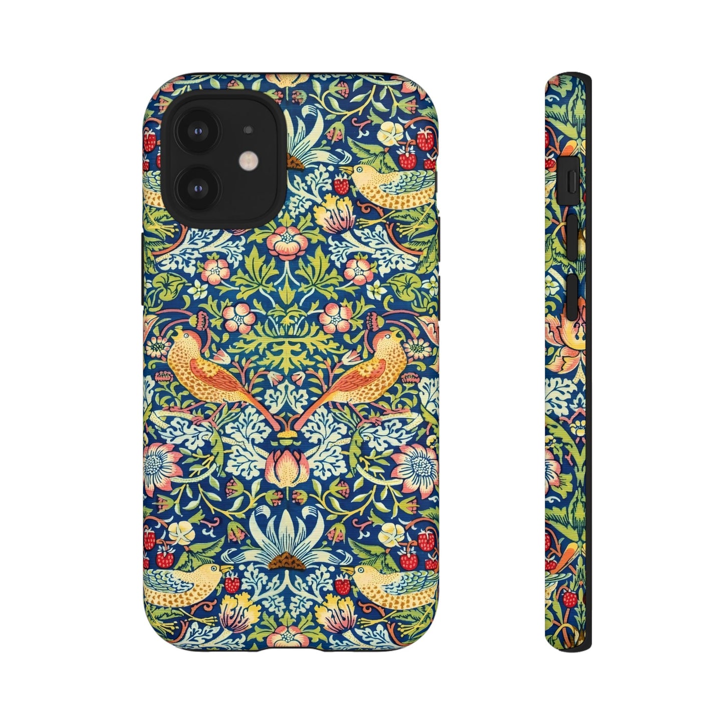Floral Phone Case | Tough Cases, Stylish Protection, Unique Gift, Eco-Friendly, Floral Pattern, Bird Design