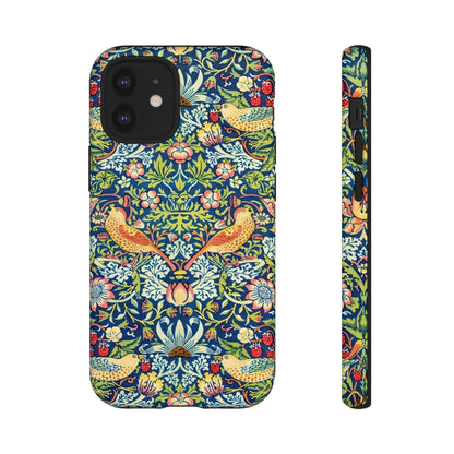 Floral Phone Case | Tough Cases, Stylish Protection, Unique Gift, Eco-Friendly, Floral Pattern, Bird Design