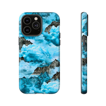Mountain Wave Phone Case - Adventure Gear, Outdoor Gifts, Stylish Cases, Trendy Accessories, Nature Lovers