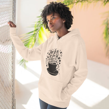 Three-Panel Fleece Hoodie - London's Relaxing Tea