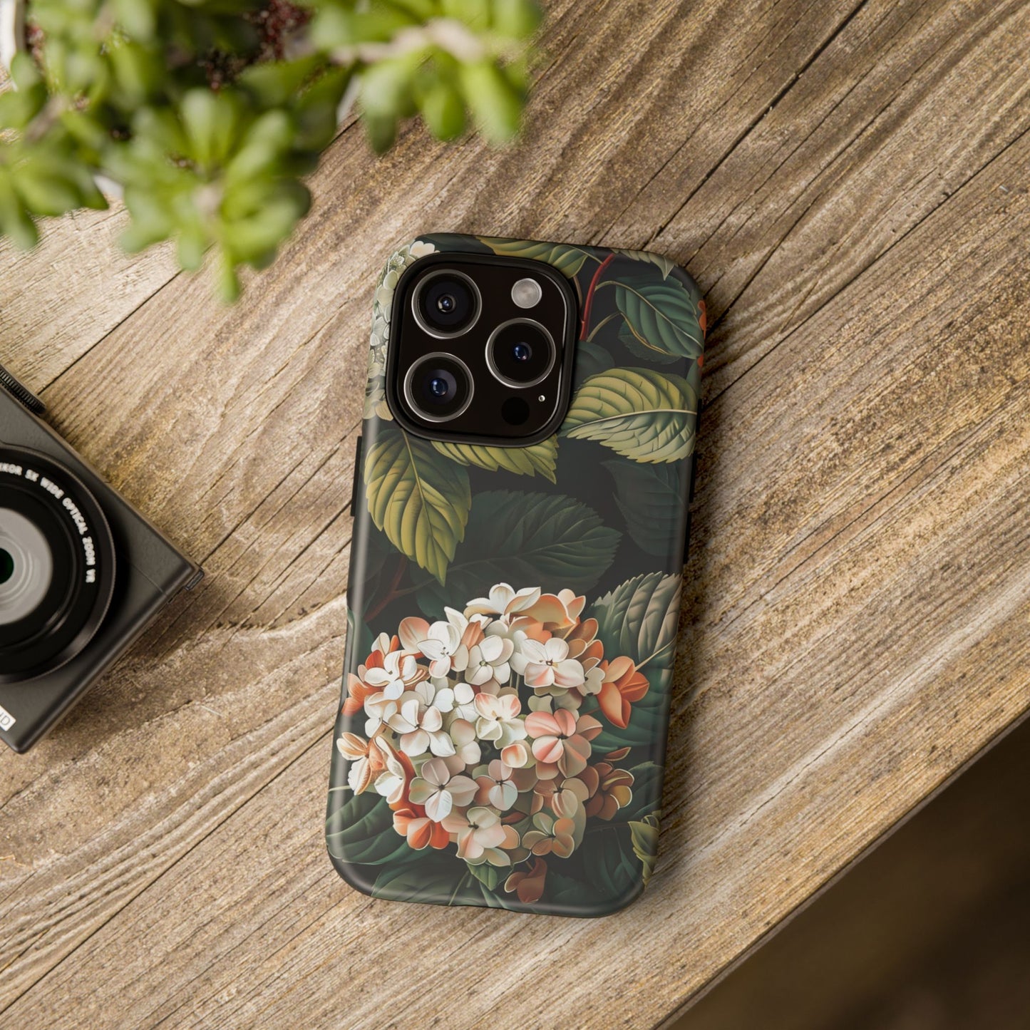 Floral Phone Case - Tough Cases, Nature Lover Gift, Floral Design, Botanical Phone Cover, Stylish Cellphone Accessory, Mother's Day Gift