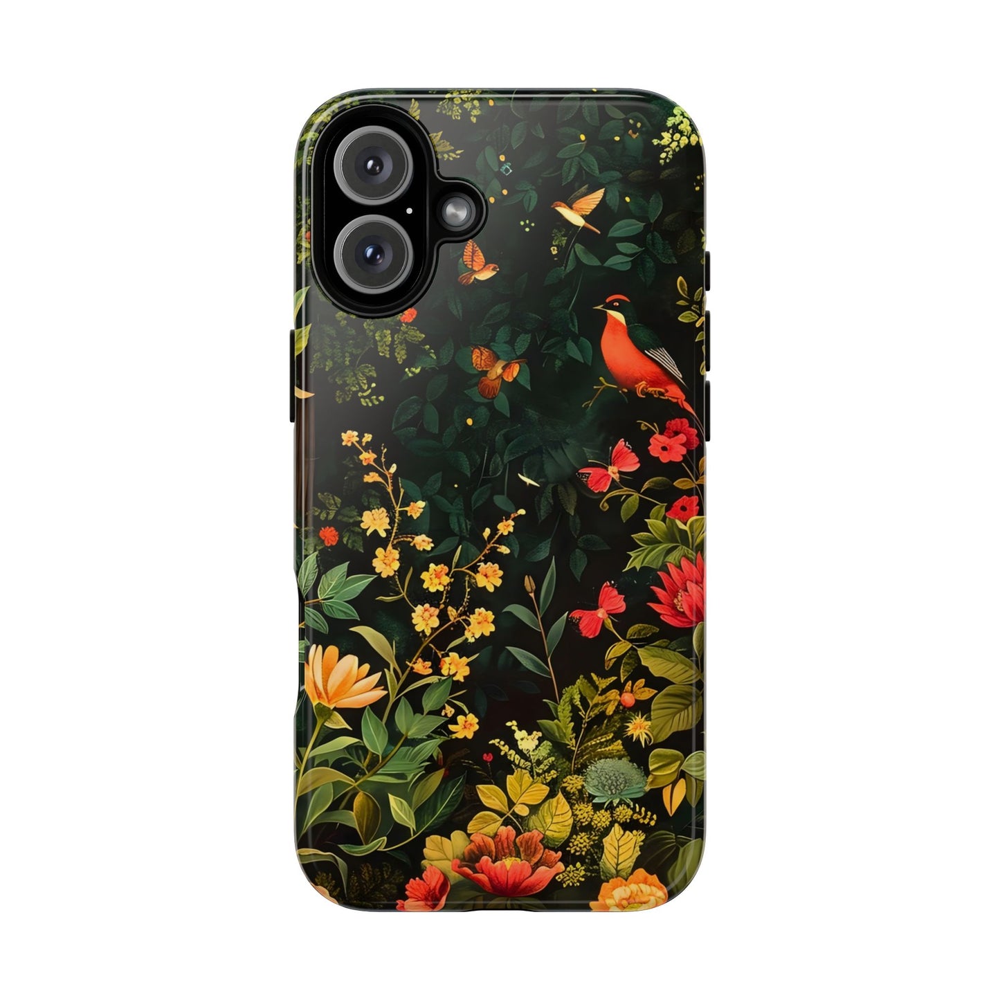 Floral Tough Phone Case, Nature-Inspired Design, Ideal for Garden Lovers, Gift for Birthdays, Christmas, Eco-Friendly Accessory