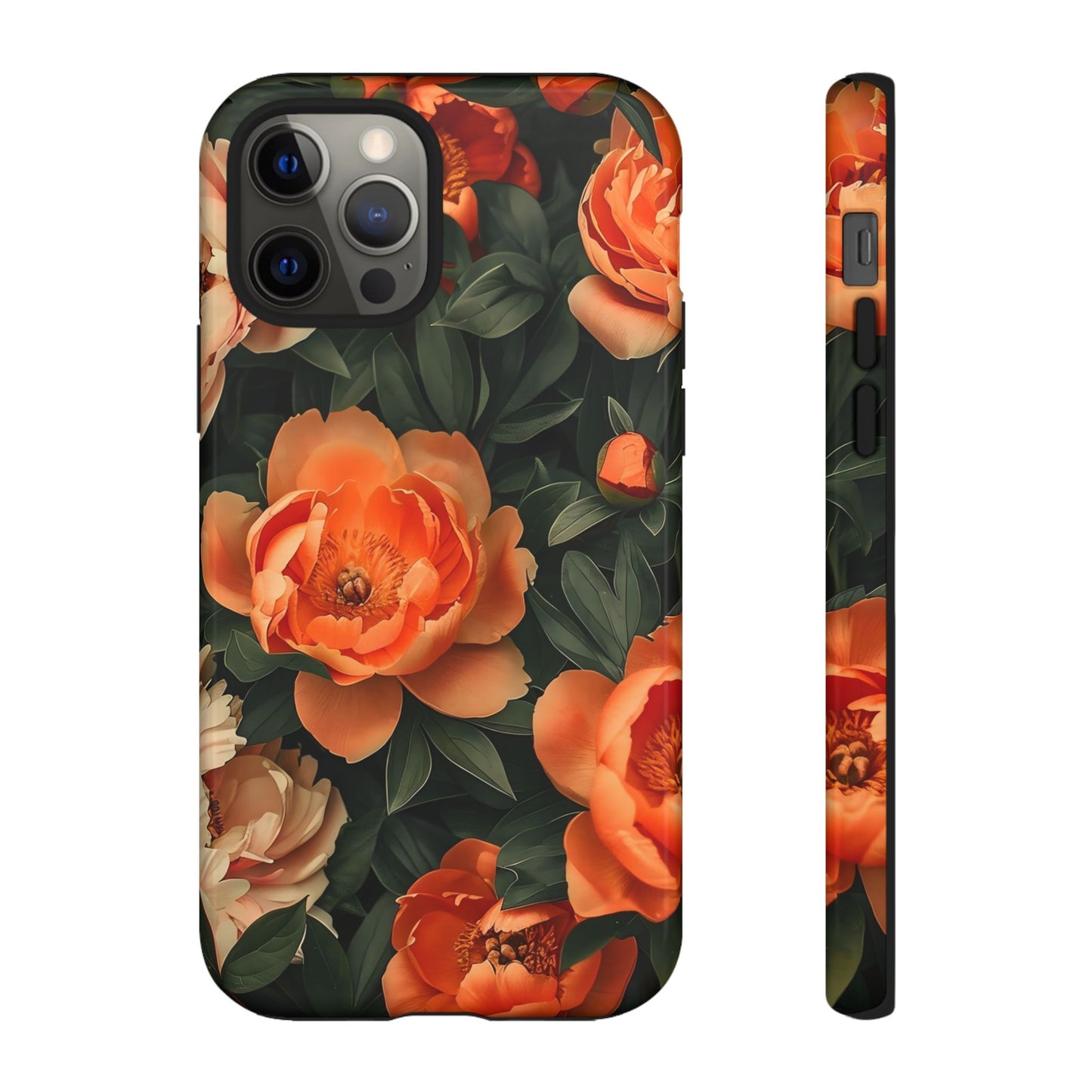 Stylish Floral Phone Case, Tough Cases, Floral Phone Cover, Gift for Her, Spring Accessories, Mother's Day, Phone Protection