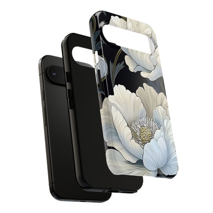 Floral Phone Case, Tough Cases for Women, Stylish Phone Cover, Floral Design Phone Protector, Nature Inspired Tech Accessories