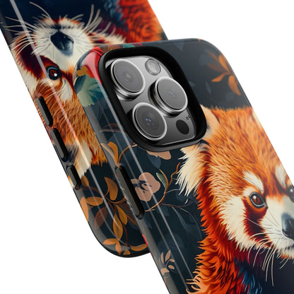 Cute Red Panda Phone Case, Wildlife Lover Gift, Tough Cases for iPhone, Nature-Themed Phone Cover, Animal Art Shell, Cute Tech Accessories
