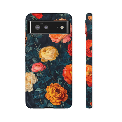 Floral Phone Case, Tough Cases for Phone Protection, Gift for Flower Lovers, Floral Designs, Spring Decor