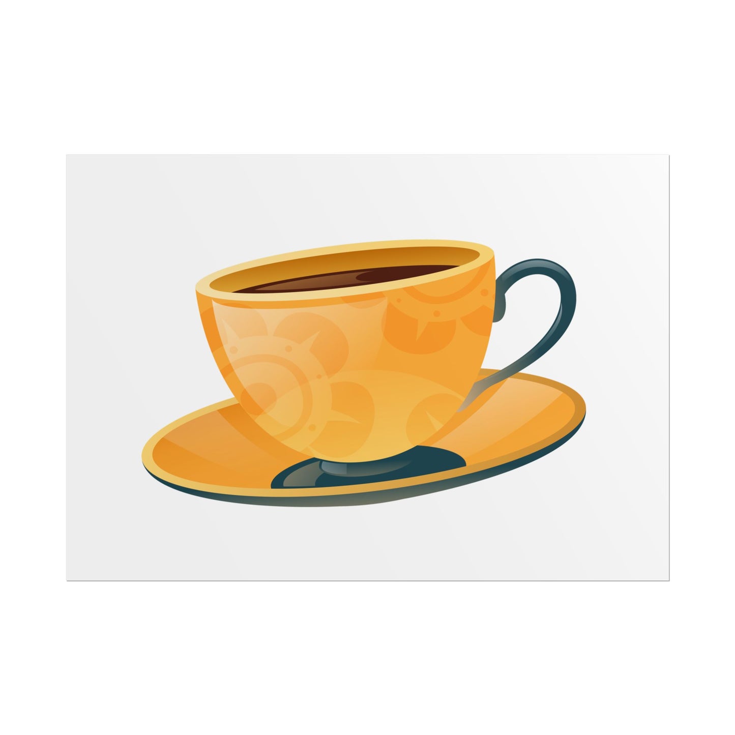Coffee Lovers Rolled Posters, Cute Coffee Art, Kitchen Decor, Coffee Shop Print, Gift for Coffee Enthusiasts