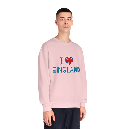 Unisex NuBlend® Crewneck Sweatshirt Relaxed - I Love England