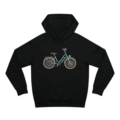 Form-fitting Unisex Hoodie - Classic British Bicycle