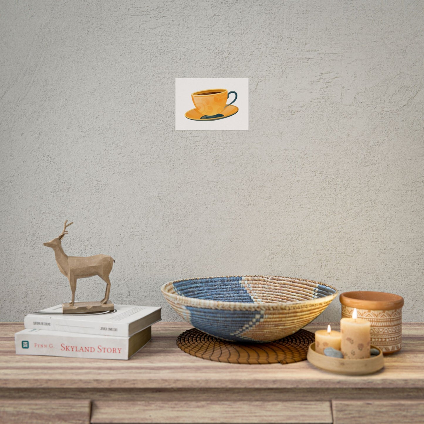 Coffee Lovers Rolled Posters, Cute Coffee Art, Kitchen Decor, Coffee Shop Print, Gift for Coffee Enthusiasts