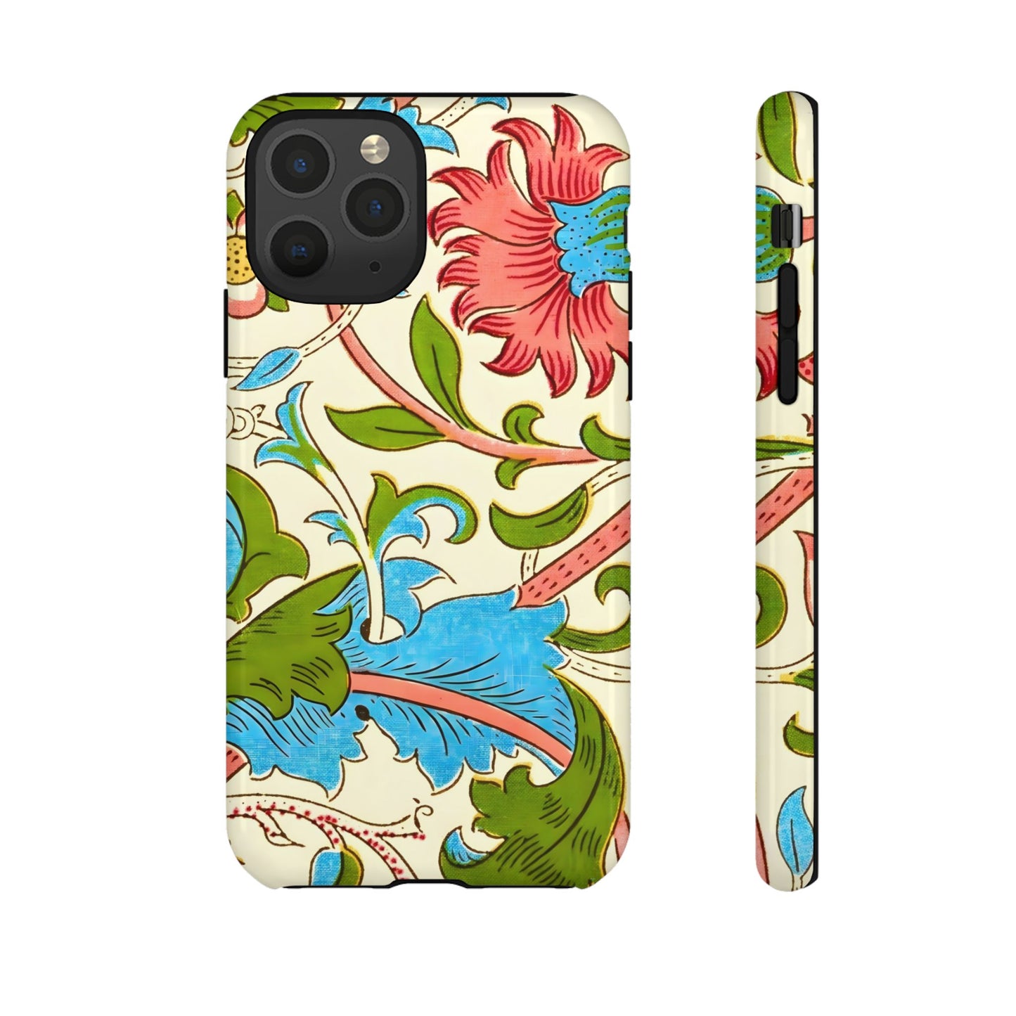 Tough Floral Phone Case - Artistic Smartphone Cover, Floral Print Gift, Protective Case | For Nature Lovers, Stylish Accessory, Phone [...]