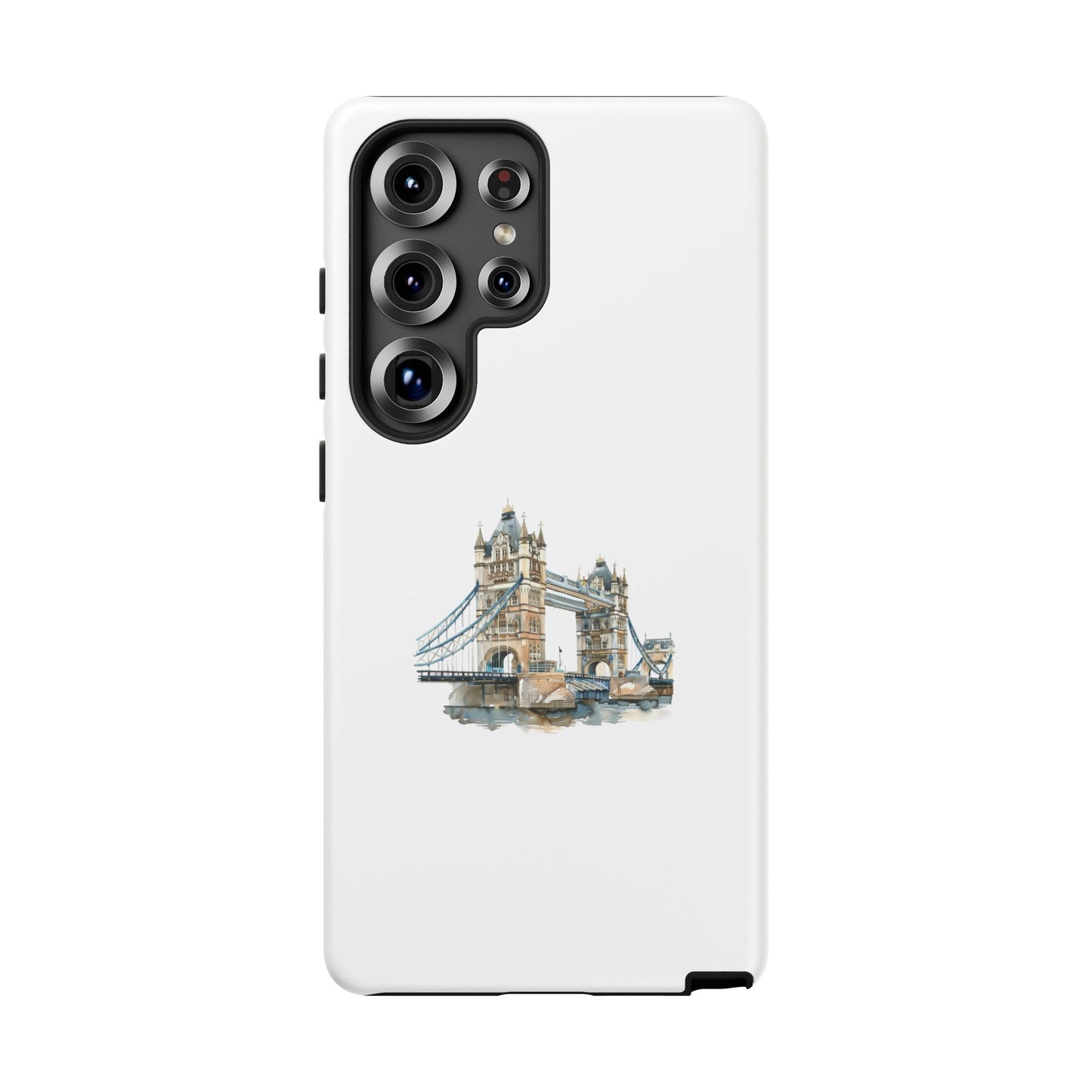 Watercolor London Bridge Phone Case - Tough and Stylish Protective Cover