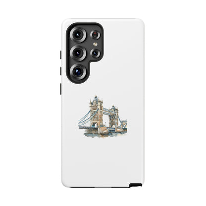 Watercolor London Bridge Phone Case - Tough and Stylish Protective Cover