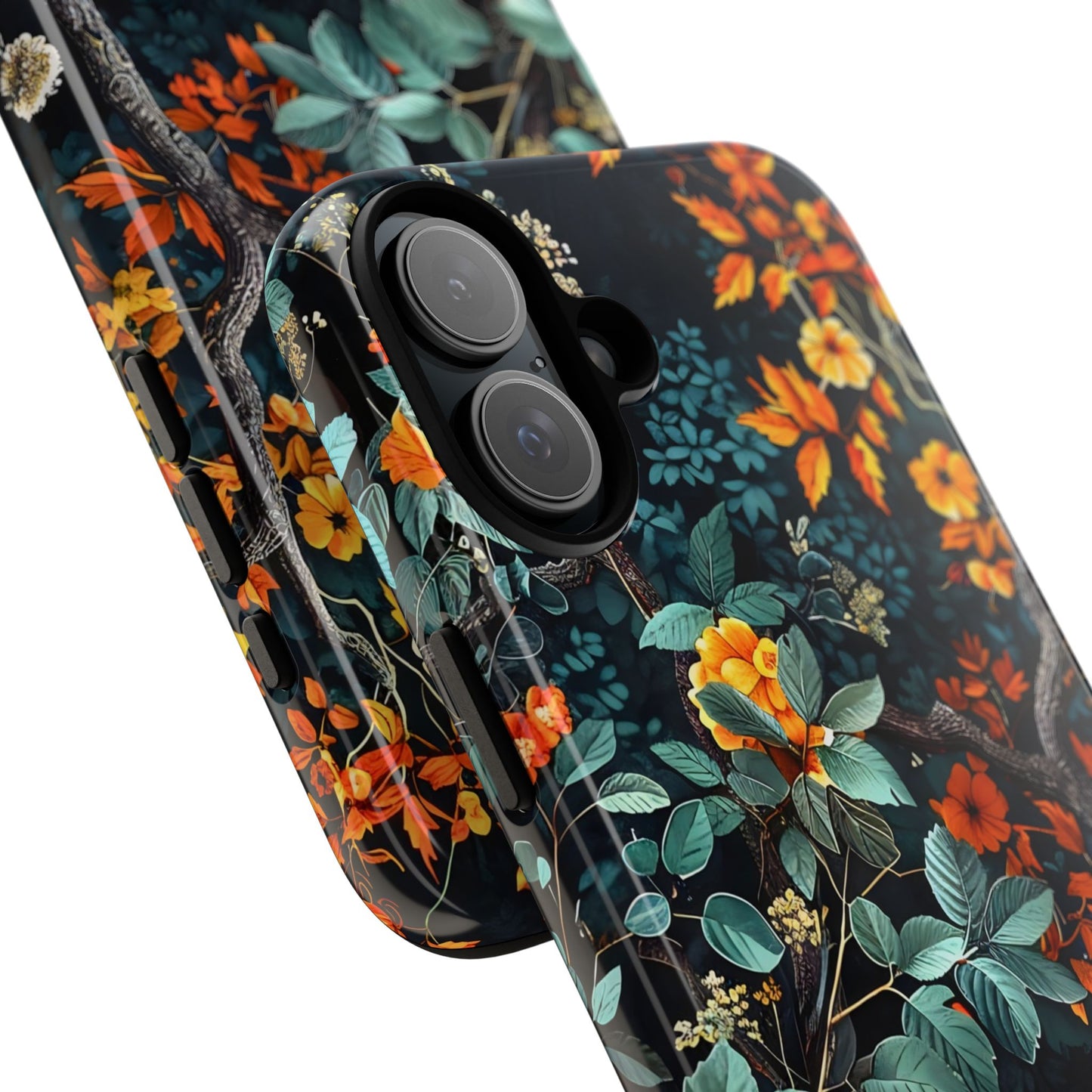 Floral Phone Case | Tough Cases, Protective Cover, Gift for Her, Autumn Vibes, Floral Phone Accessory, Unique Design