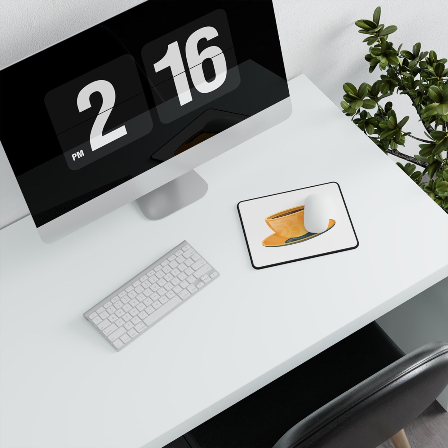 Non-Slip Gaming Mouse Pad with Coffee Cup Design, Perfect for Gamers, Home Office, Coffee Lovers, Unique Desk Accessory, Gift Idea