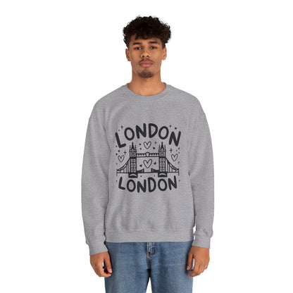 Unisex Heavy Blend™ Crewneck Sweatshirt Trendy - Lovely London