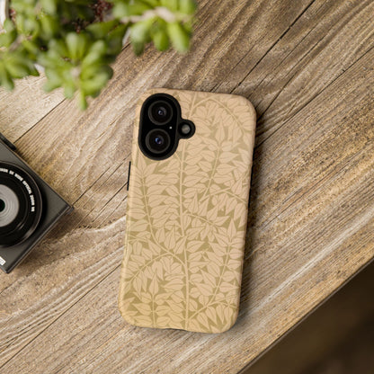 Nature-Inspired Phone Case, Botanical Phone Cover, Eco-Friendly Case, Stylish Protective Cover, Floral iPhone Case