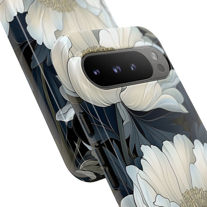 Elegant Floral Phone Case, Floral iPhone Cover, Flower Art Phone Case, Eco-Friendly Mobile Protection, Tough & Stylish Phone Case