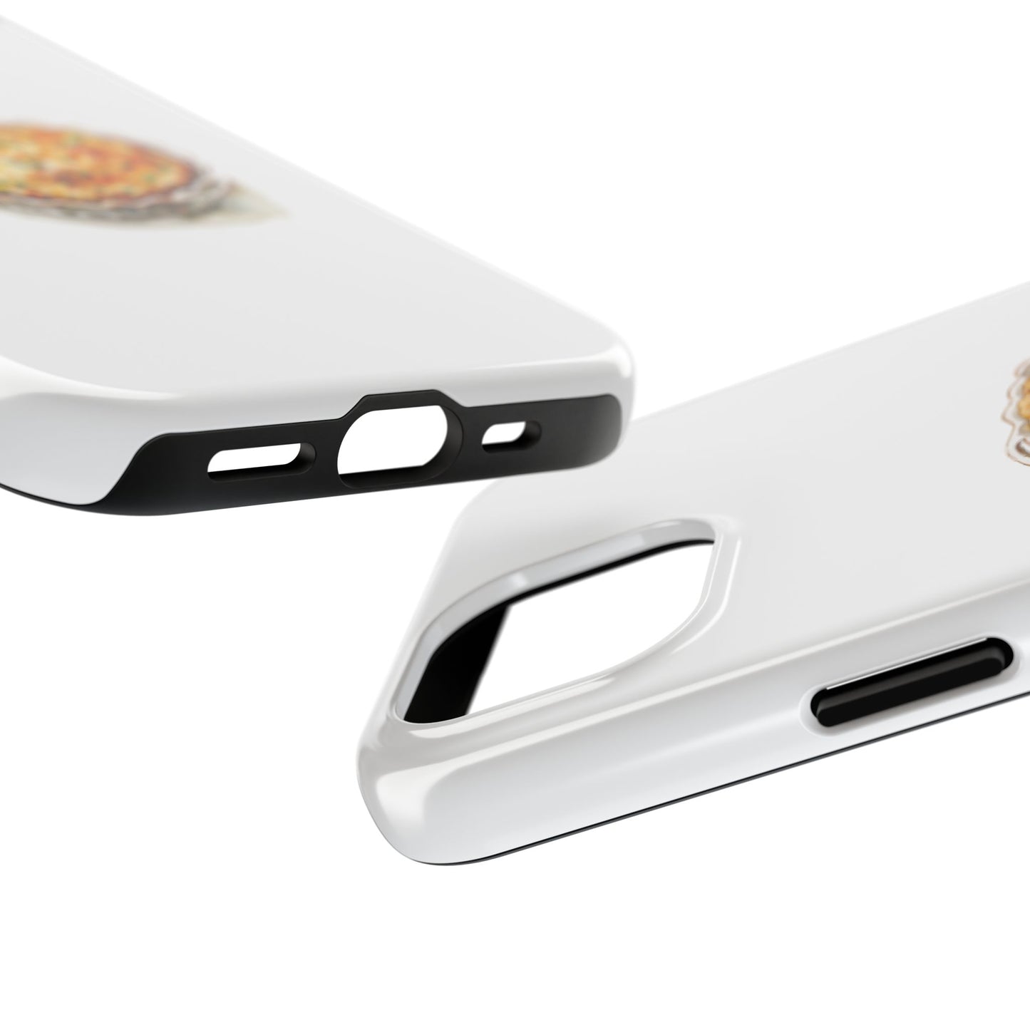 Cute Quiche Phone Case - Tough Protection for Food Lovers