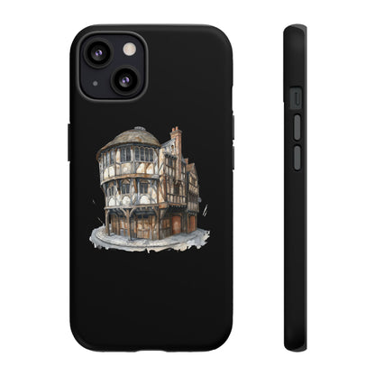 Stylish Phone Case featuring Unique Building Design, Art Lover Gift, Durable Phone Cover, Trendy Gadget Accessory, Unique Gift for Her