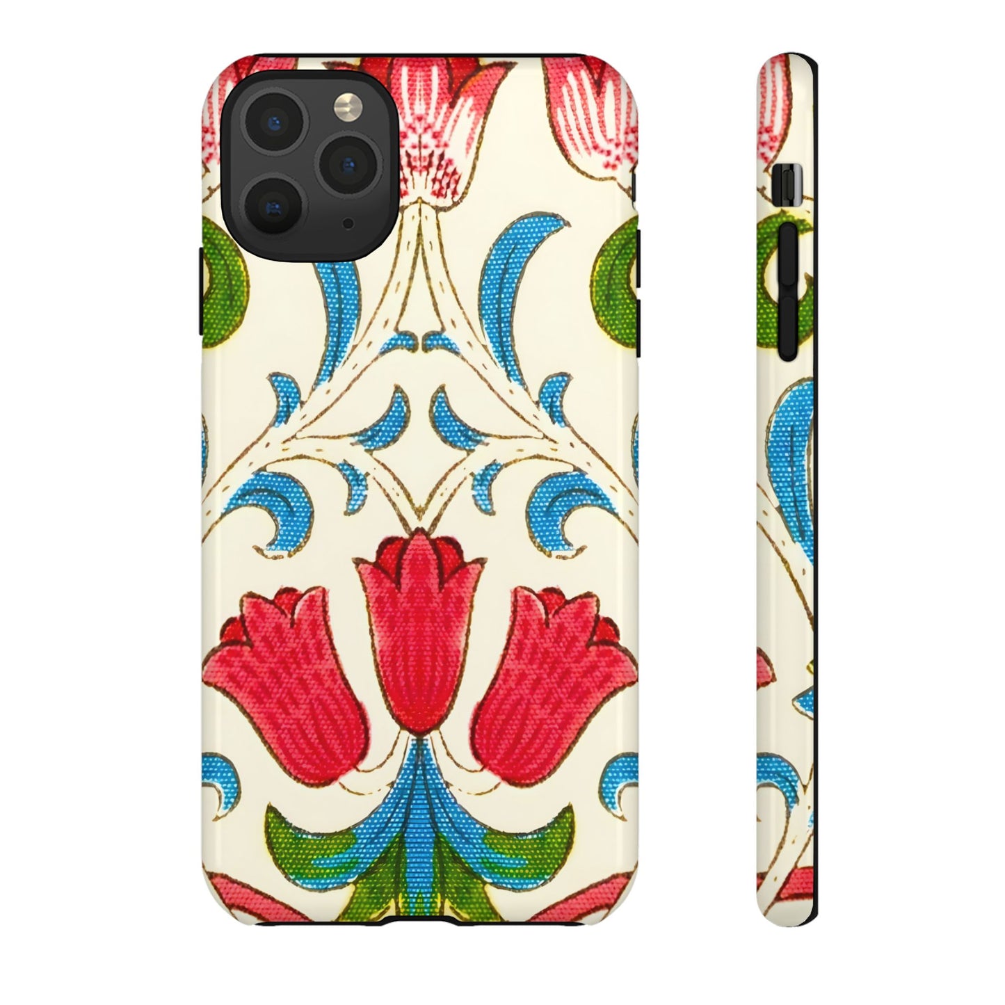 Floral Phone Case - Tough Cases | Stylish Protection, Gift for Her, Boho Phone Cover, Spring Accessory, Cute Tech