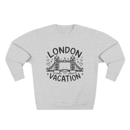 Unisex Crewneck Sweatshirt - London's Relaxing Vacation