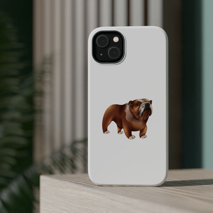 Dog Lover Magnetic Tough Cases, Bulldog Phone Case, Pet Owner Gifts, Stylish Phone Accessories, Customizable Cases for Pet Lovers