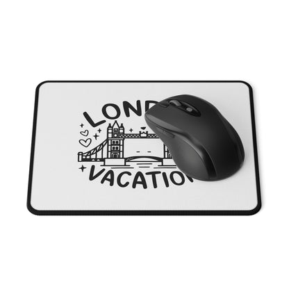 London Vacation Non-Slip Gaming Mouse Pad, Gamer Gift, Desk Decor, Travel Enthusiast, Office Accessory, Unique Design