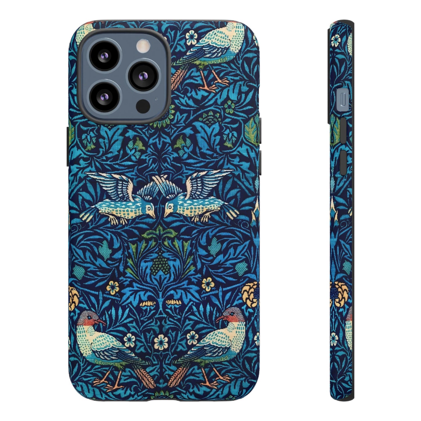 Elegant Bird Pattern Phone Case | Nature Lover Gift, Stylish Mobile Cover, Floral Design, Eco-Friendly, Unique Cell Phone Protector