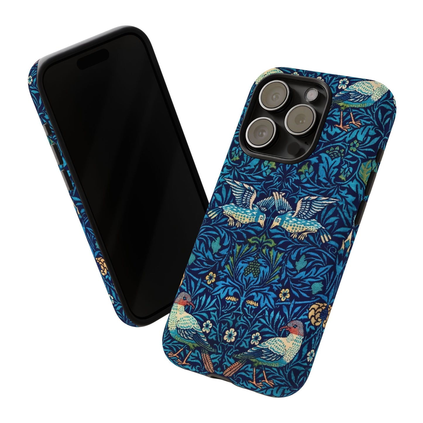 Elegant Bird Pattern Phone Case | Nature Lover Gift, Stylish Mobile Cover, Floral Design, Eco-Friendly, Unique Cell Phone Protector