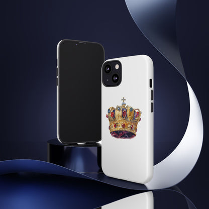 Royal Crown Phone Case | Tough Phone Cases, Stylish Accessories, Gift for Her, Birthday Present, Royalty Vibe