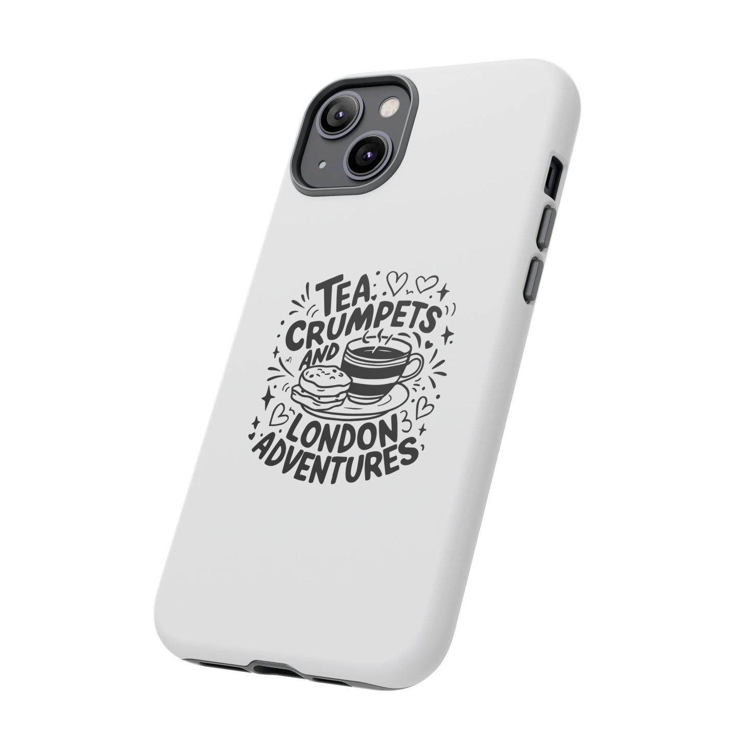 London Adventures Phone Case - Tea & Crumpets Design
