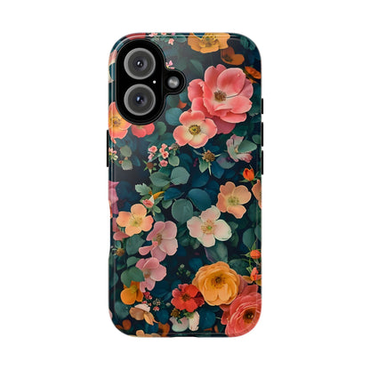 Floral Phone Case | Tough Cases | Stylish Protection, Flower Design, Gift for Her, Trendy Accessory, Cute Phone Covers, Spring Vibe