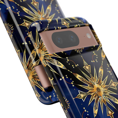 Tough Cases Phone Case with Celestial Design, Stylish Phone Cover, Unique Gift for Space Lovers, Durable Protection, Cosmic Art