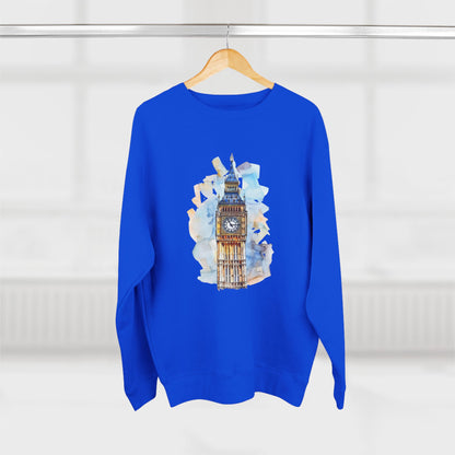 Unisex Crewneck Sweatshirt - Iconic Big Ben Clock Tower