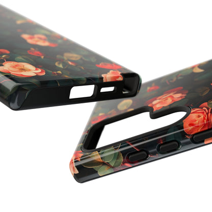 Floral Phone Case - Elegant Floral Design, Tough Protective Case, Perfect Gift for Her, Trendy Phone Accessories, Mother’s Day, Birthday